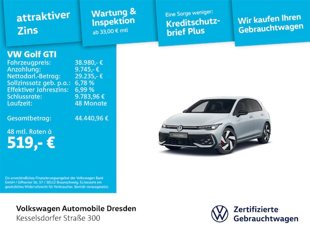 Volkswagen Golf 2.0 TSI GTI