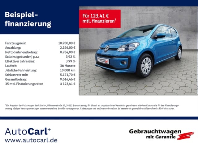 Volkswagen up! Move Move up!