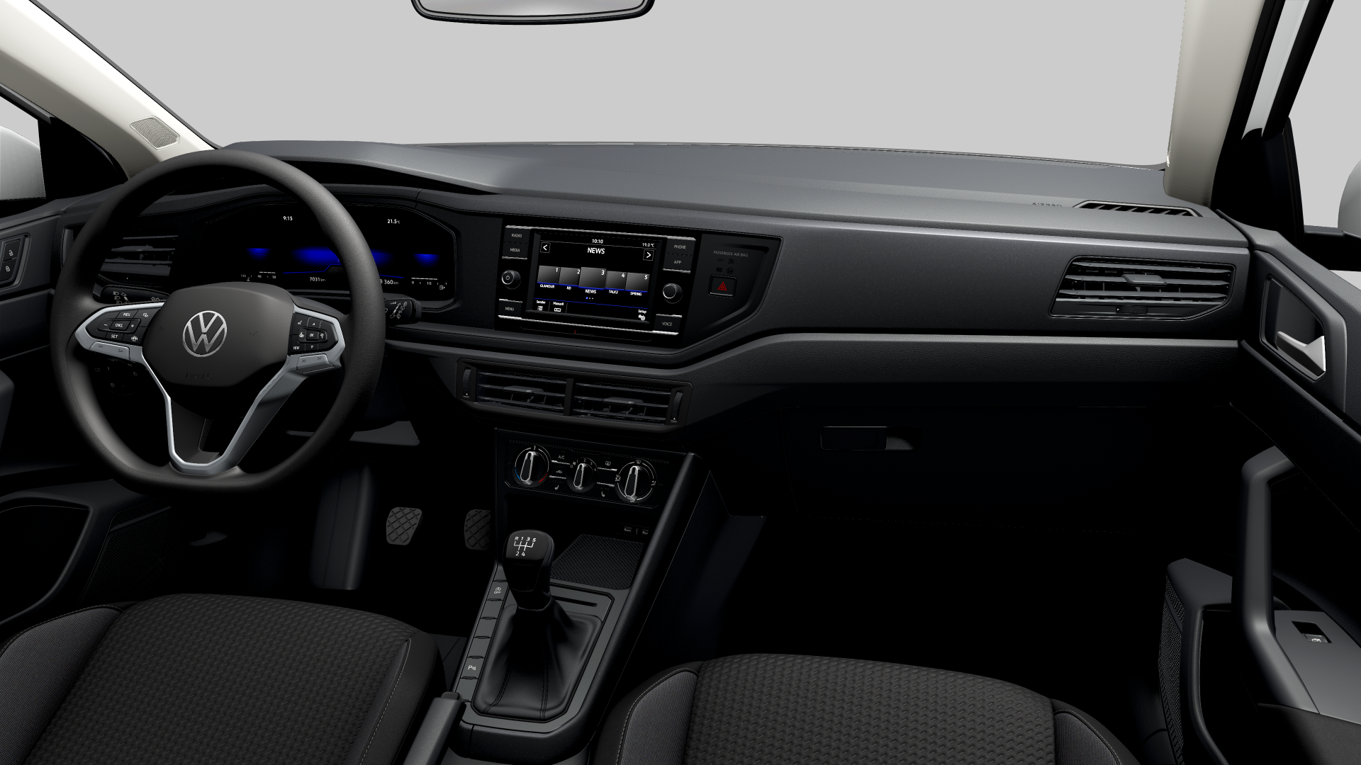 Volkswagen Polo VI Basis+80Ps+DAB+PDC+Licht-und-Sicht+Sitzh