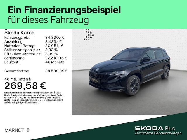Skoda Karoq 1.5 TSI Sportline