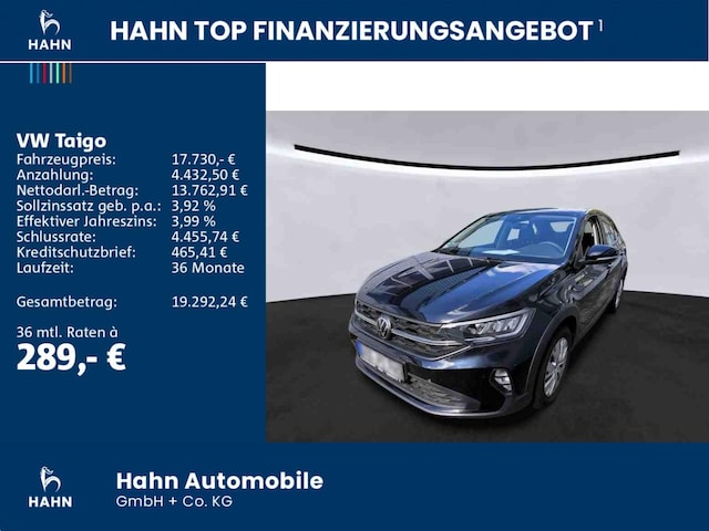 Volkswagen Taigo 1.0 TSI