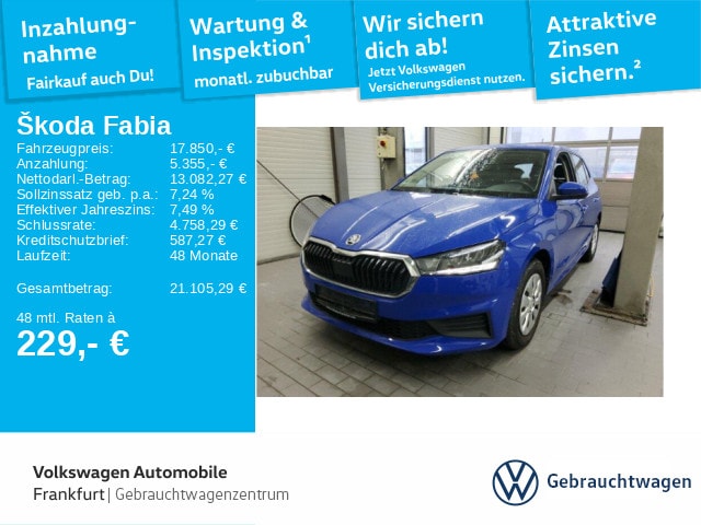 Skoda Fabia 1.0 TSI Ambition