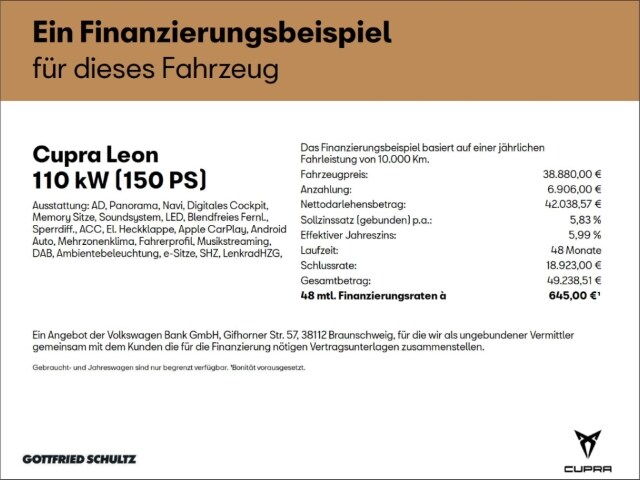 Cupra Leon DSG Sportstourer