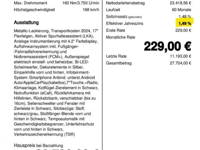 Mitsubishi ASX Basis 1.0T *LED*CARPLAY*KAMERA*PDC*