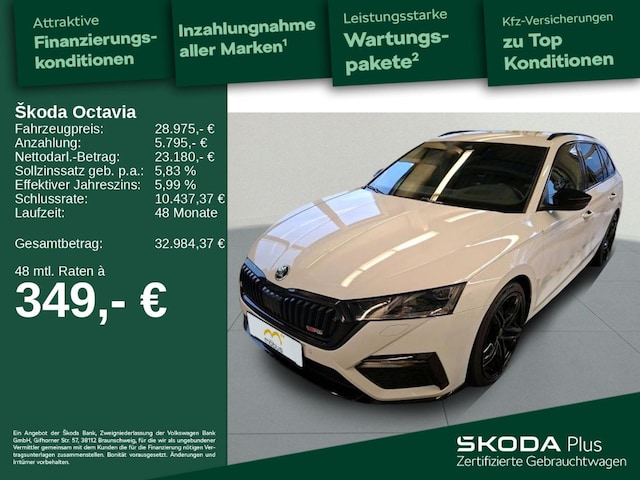 Skoda Octavia 2.0 TSI Combi RS