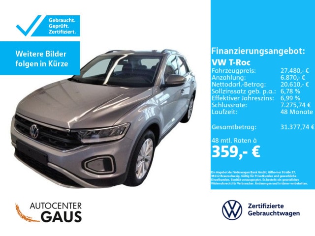 Volkswagen T-Roc 1.0 TSI Life