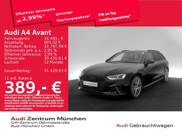 Audi A4 40 TFSI Avant S-Line S-Tronic