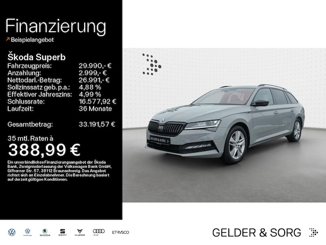 Skoda Superb 2.0 TDI Combi Sportline