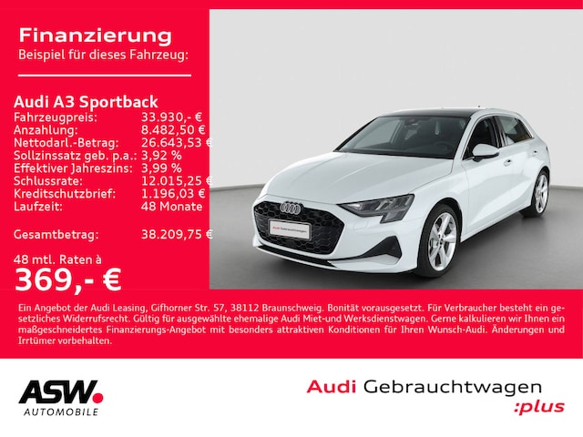 Audi A3 30 TFSI S-Tronic Sportback