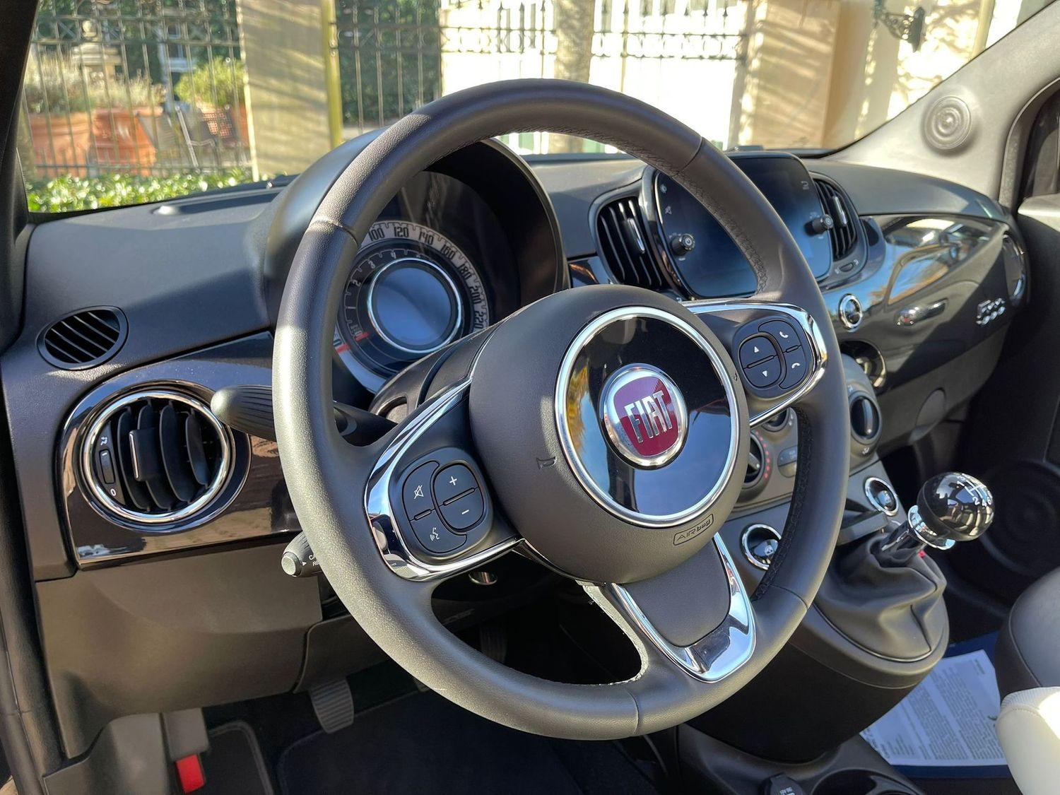 Fiat 500C C Apple Android PDC Multi Freispr Carbio 