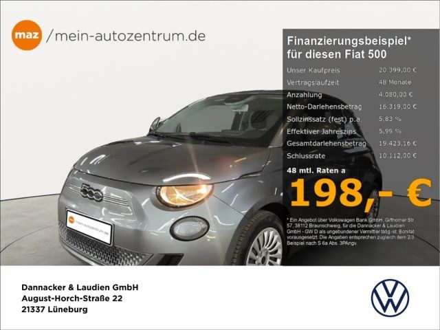 Fiat 500 Basis Base 42kWh Carplay Ganzjahresreifen Navi App