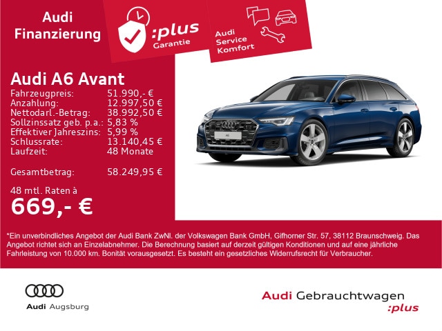 Audi A6 40 TDI Avant Quattro S-Line S-Tronic