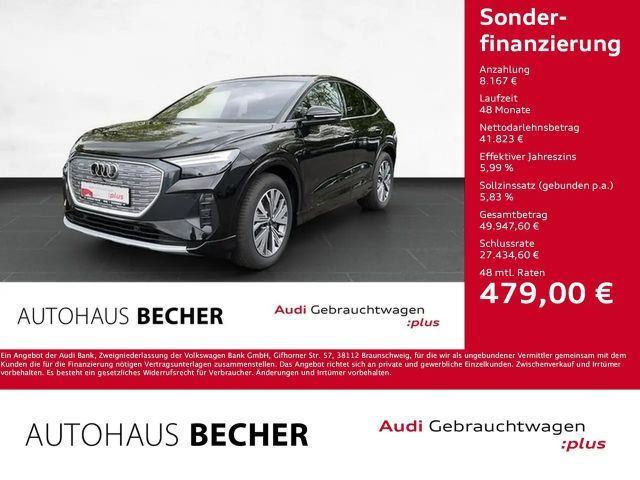 Audi Q4 e-tron 50 Quattro Sportback