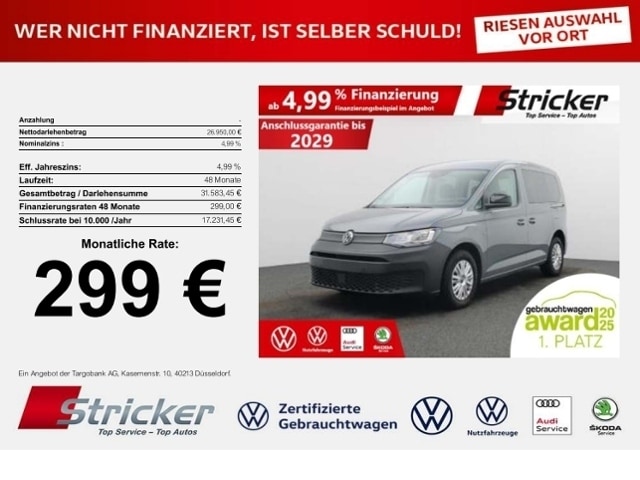 Volkswagen Caddy 2.0 TDI Combi