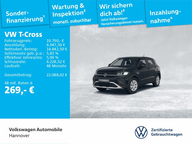 Volkswagen T-Cross 1.0 TSI