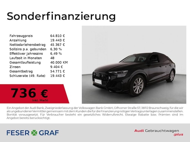Audi Q8 45 TDI Quattro