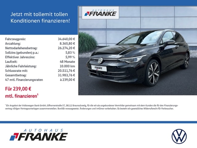 Volkswagen Golf 1.5 TSI Plus e-Golf