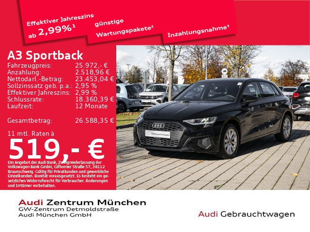 Audi A3 30 TDI S-Tronic Sportback