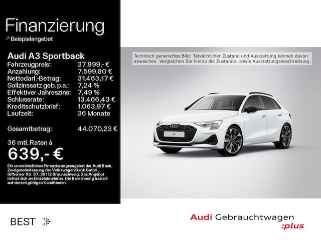 Audi A3 35 TDI S-Tronic Sportback