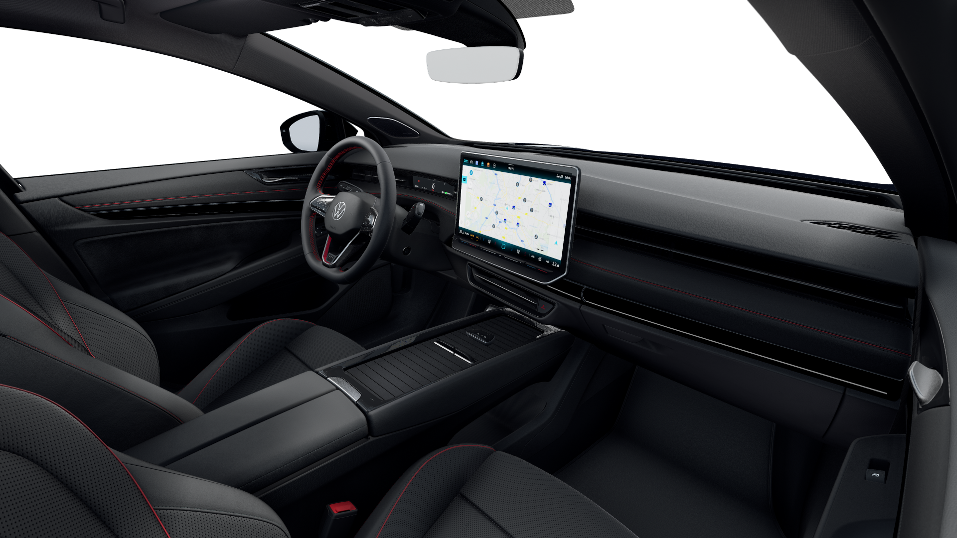 Volkswagen ID.7 340PS NP.81T ACC.5J-G.WÄRMEPUMPE.AHK.AREA-VIEW.NAVI.HARMAN.HUD.PANO