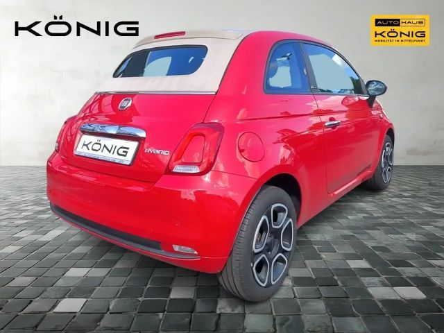 Fiat 500C Cabrio Club 1.0 Klima*Tempomat*CarPlay*PDC