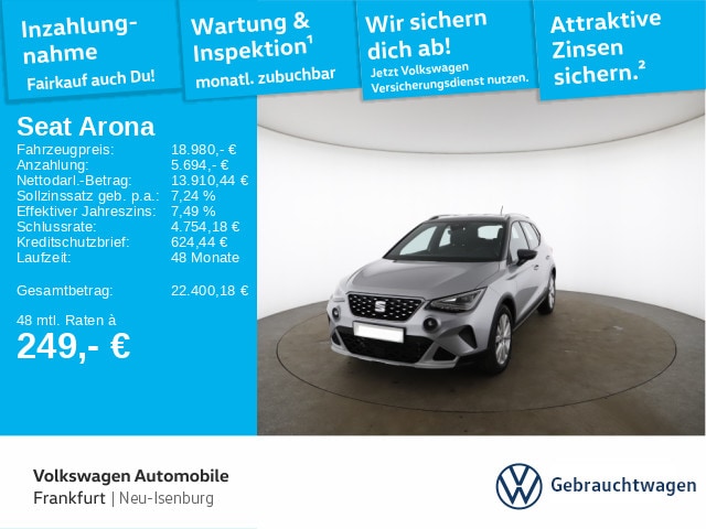 Seat Arona 1.0 TSI DSG