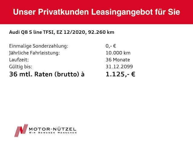 Audi Q8 60 TFSI Hybride Quattro