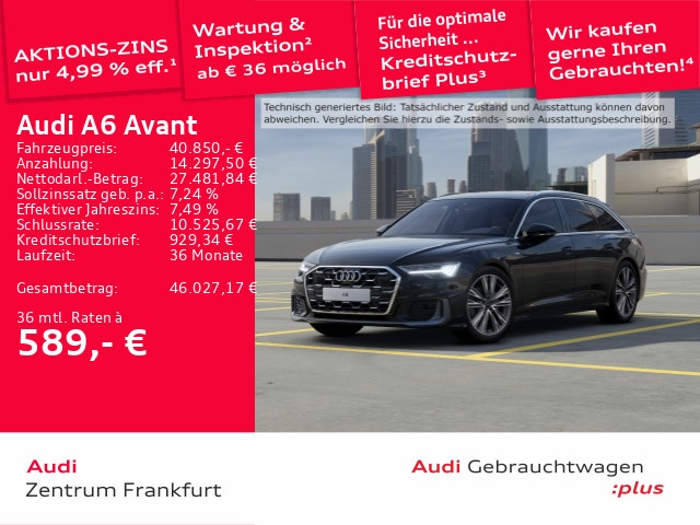 Audi A6 40 TDI Avant S-Line S-Tronic