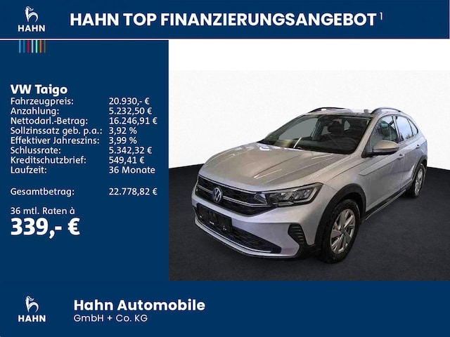 Volkswagen Taigo 1.0 TSI Life