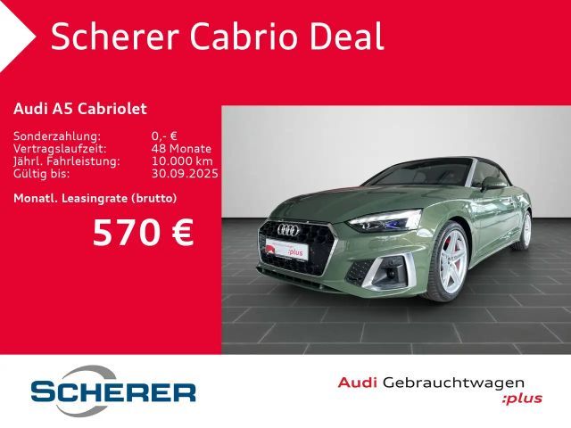 Audi A5 40 TDI Cabriolet S-Line