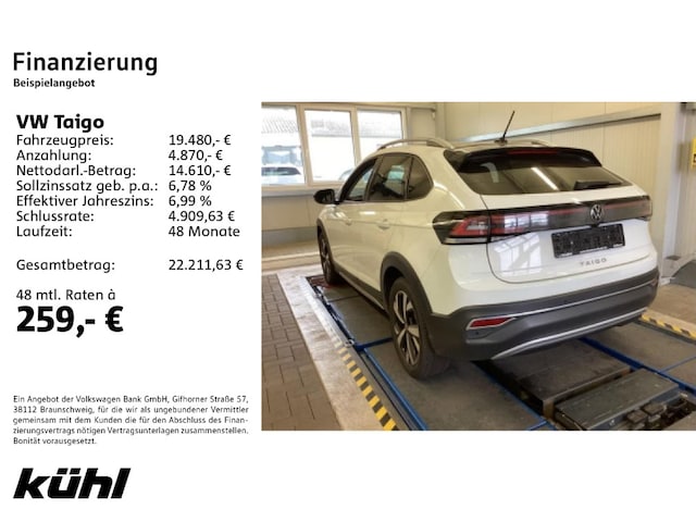 Volkswagen Taigo 1.0 TSI DSG IQ.Drive Style