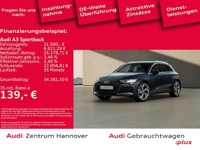 Audi A3 30 TFSI S-Tronic Sportback