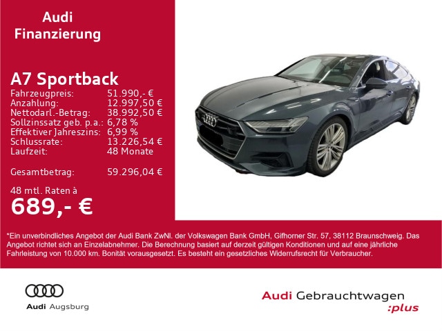 Audi A7 45 TDI Quattro S-Tronic Sportback