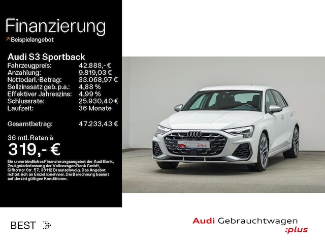 Audi S3 Quattro S-Tronic Sportback