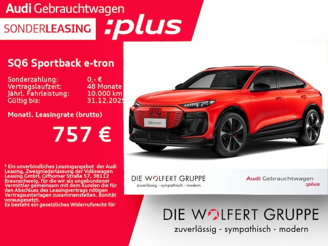 Audi Q6 e-tron Quattro Sportback