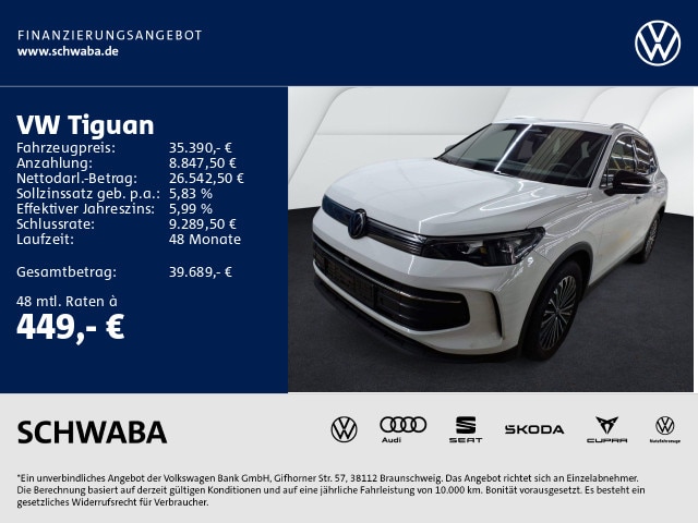 Volkswagen Tiguan 1.5 eTSI DSG