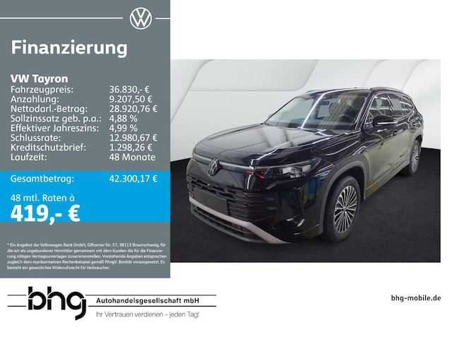 Volkswagen Tayron 1.5 eTSI DSG Life