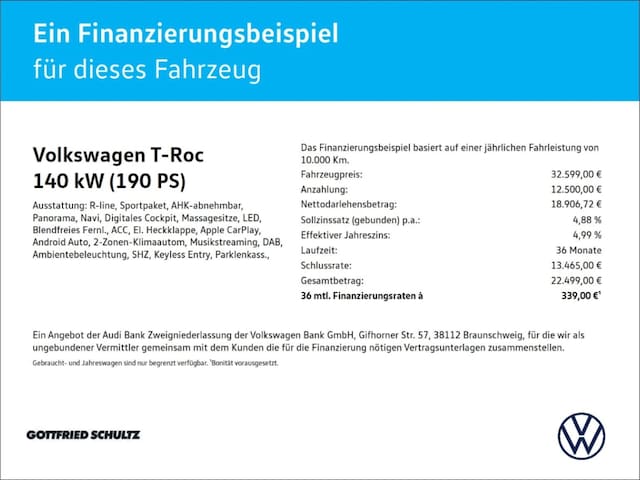 Volkswagen T-Roc 2.0 TSI R-Line
