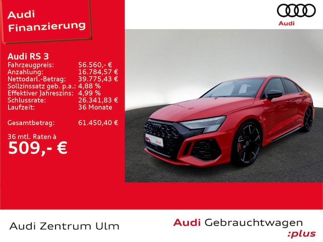 Audi RS3 Quattro S-Tronic Sedan