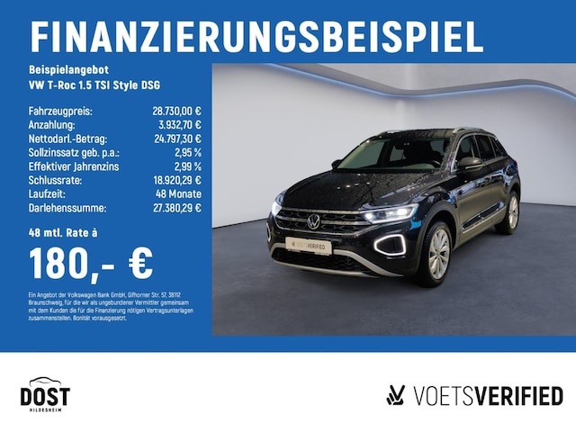 Volkswagen T-Roc 1.5 TSI DSG Style