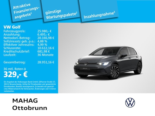 Volkswagen Golf 1.5 eTSI DSG Golf VIII Life