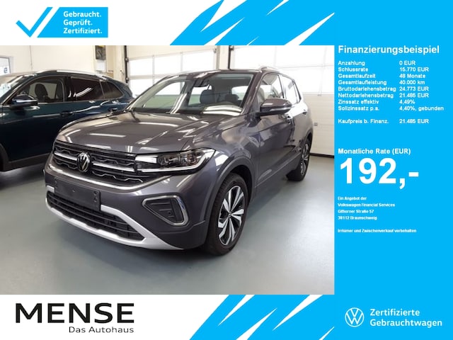Volkswagen T-Cross 1.0 TSI IQ.Drive