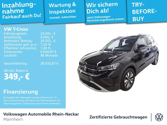 Volkswagen T-Cross 1.0 TSI DSG