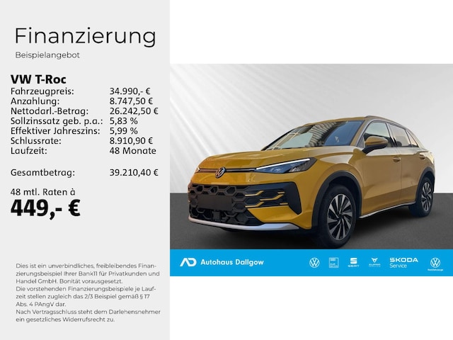 Volkswagen T-Roc Life