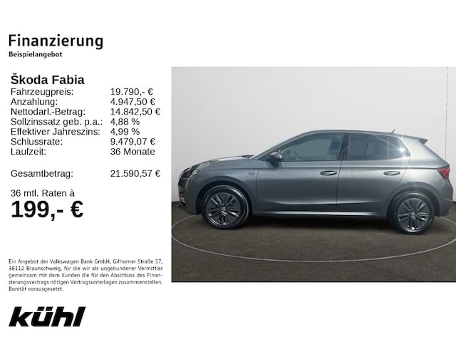 Skoda Fabia 1.0 TSI Selection