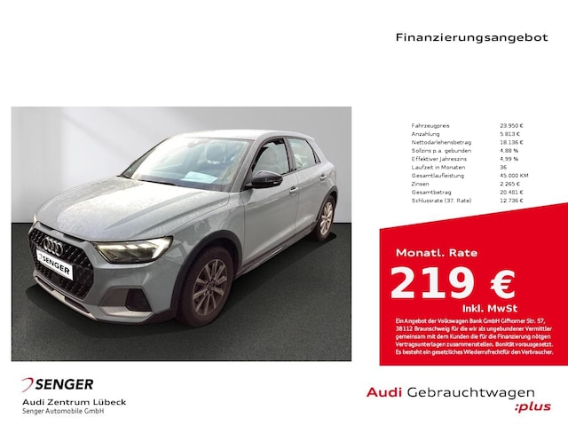 Audi A1 30 TFSI Allstreet S-Tronic