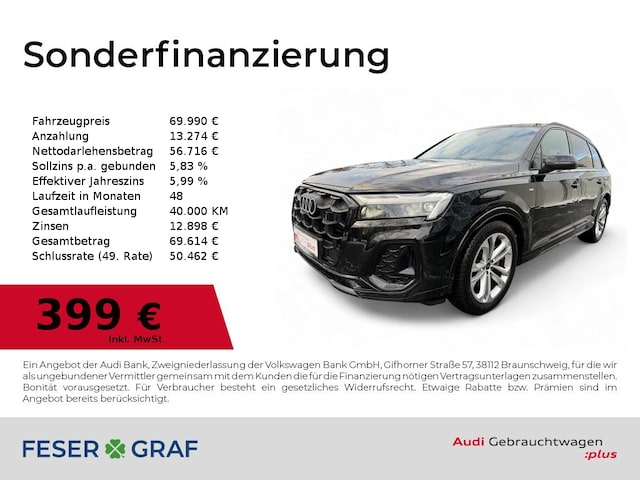 Audi Q7 50 TDI Quattro S-Line