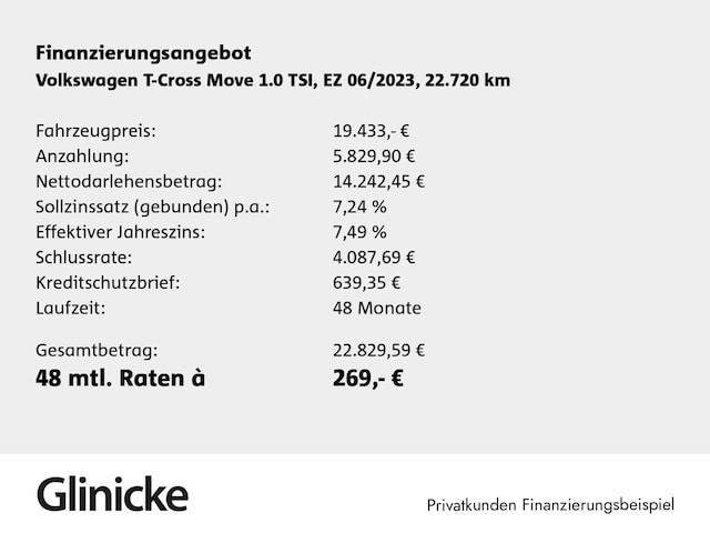 Volkswagen T-Cross 1.0 TSI Move