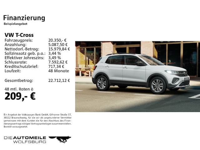 Volkswagen T-Cross 1.0 TSI