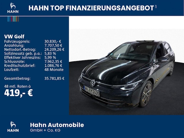 Volkswagen Golf 1.5 eTSI DSG Golf VIII
